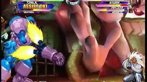 MvC2 Online (360): Harry (Sent/Mag/Cab) vs Brett (MSP) 6 .:5.26.10:.