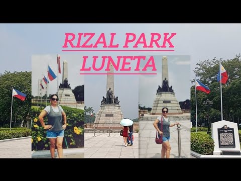 EXPLORE AND TOUR AROUND LUNETA PARK @amsvlog0722