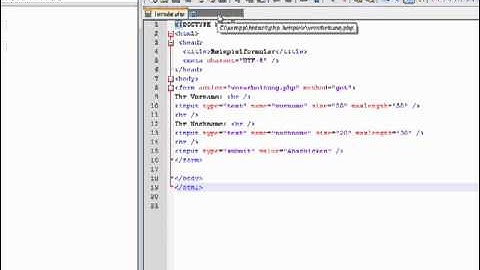 Zugriff auf Formulardaten per PHP - Episode 252
