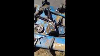 New Holland 914A mower belt replacement