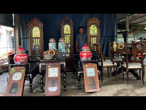 Video Đồng Hồ Tủ & Treo Tường, Đồ Gỗ Gốm Đồng mới cũ xưa... - youtube