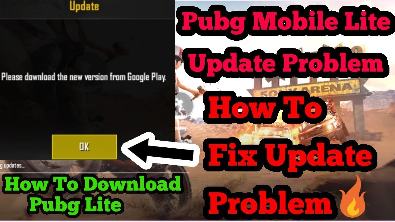 How To Fix Pubg Mobile Lite Update - 