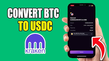 How To Convert Bitcoin BTC To USDC On Kraken - New Method