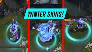 New Winter Skins Snow Man Yi - Akali Prestige Edition And More - League Of Legends