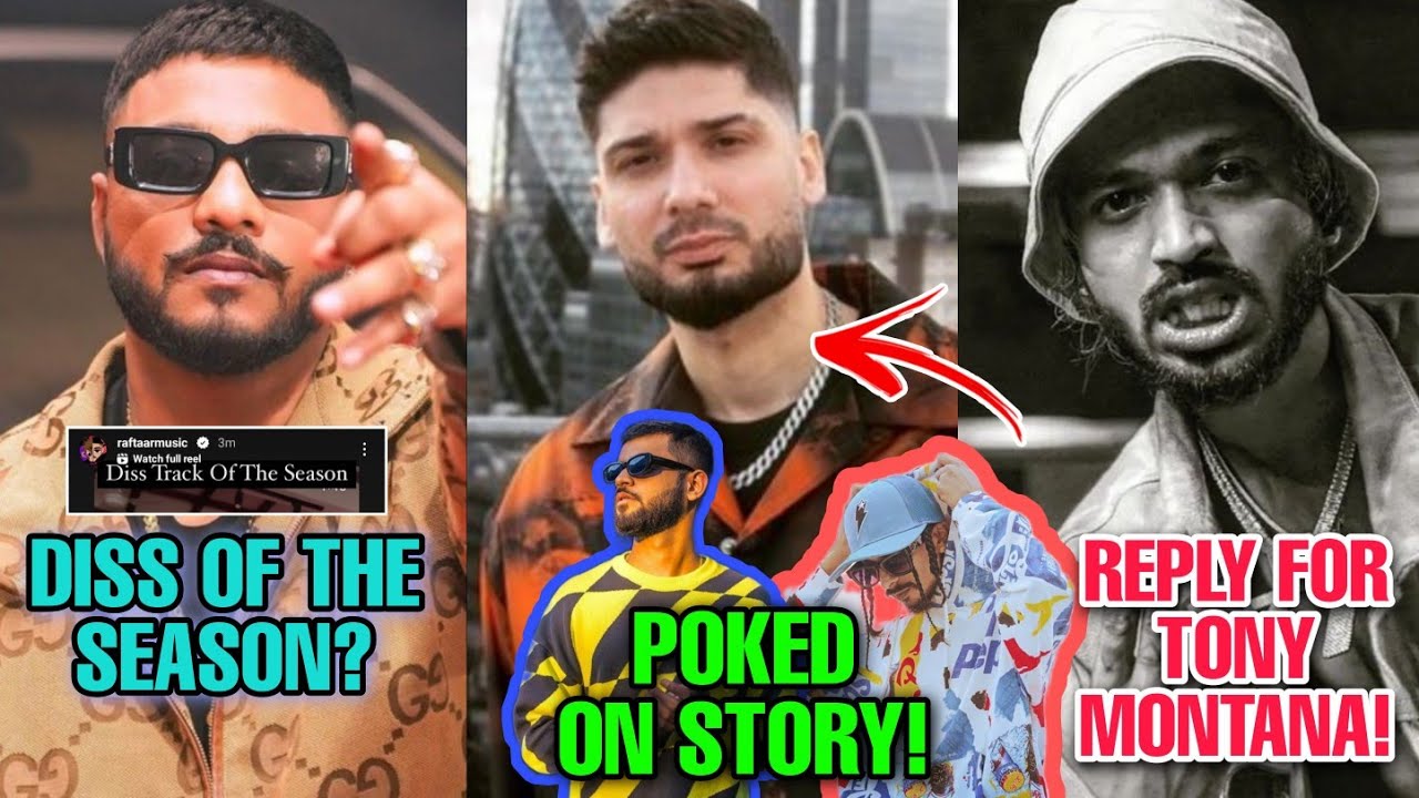 Raftaar Story-Diss Track Of The Season!BR Artist Reply For Kr$na & Karma"Tony Montana"!Trolled Krsna