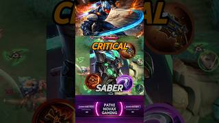 Saber Deadly Jungler | Mobile Legends ~ MLBB 2026 #saber #mobilelegends #mlbb