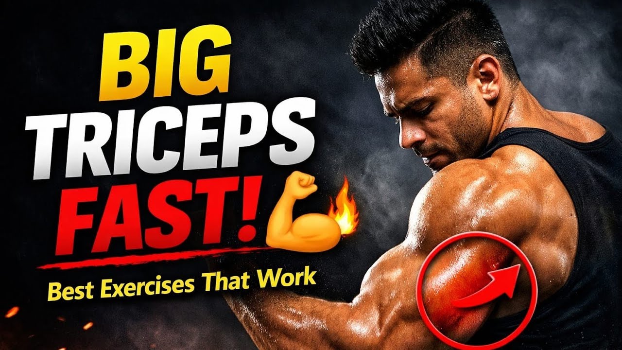 Tricep Muscle Anatomy & Best Exercises | Build Bigger Arms Fast 💪🔥 ...