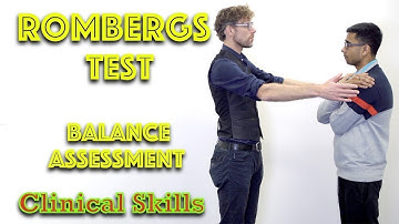 How to Assess Balance and Proprioception - Romberg Test - Clinical Skills - Dr Gill