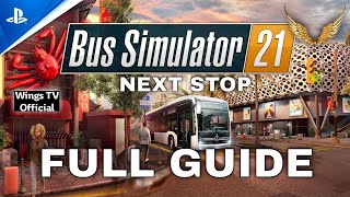 Bus Simulator 21 Gameplay Full Guide - PS5 - Wings TV Official
