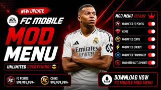 FC MOBILE MOD MENU V26.2.02 - Unlimited Money, Points | Fc Mobile Mod Menu | Fc Mobile Mod Apk