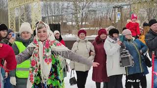 08.03.2024. Проводы русской зимы в Демьяново. Подосиновский район. Кировская область.