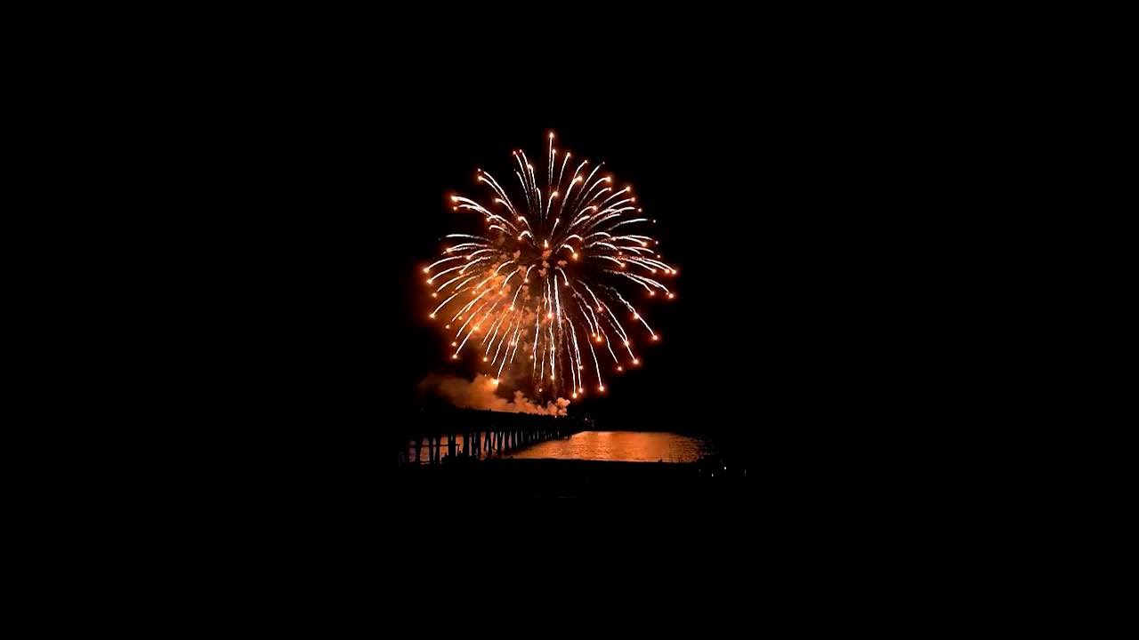 2016 Pirate's Fest Fireworks YouTube