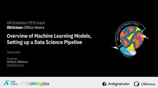 UN Datathon 2023 - Oblivious OH - Machine Learning Models, Setting up a Data Science Pipeline