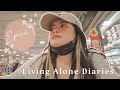 Living Alone Diaries Ep. 1 | Grocery shopping, keto diet, Sephora Haul | trinakaye