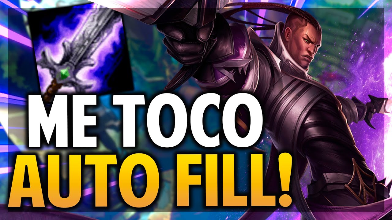 No Se Jugar Lucian Pero Me Toco Autofill League Of Legends Youtube