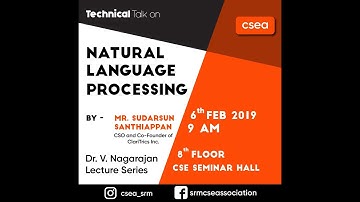 CSEA Tech Talk On Natural Language Processing