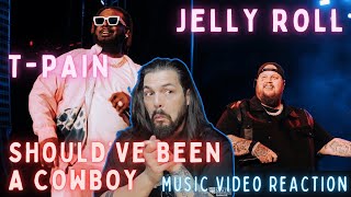 Jelly Roll feat. T-Pain - Should've Been a Cowboy (Toby Keith Cover) - First Time Reaction