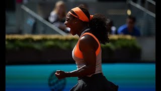 Serena Williams vs Victoria Azarenka Madrid 2015 Highlights