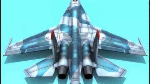 Su-27 Flanker 3D model from CGTrader.com