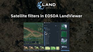 Satellite filters in EOSDA LandViewer