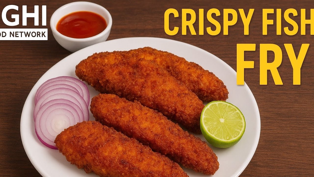 Crispy Fish Fry Recipe | Easy & Tasty Fish Fry | Oghi Food Network