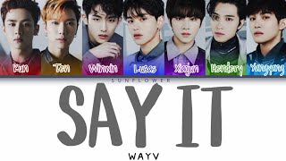 [SUB INDO] WAYV - 'SAY IT'