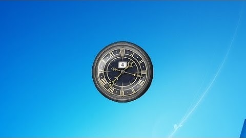 Retro Clocks Windows 7 Gadget