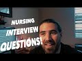 24 New Grad RN Nursing Interview Questions AND ANSWERS + more!