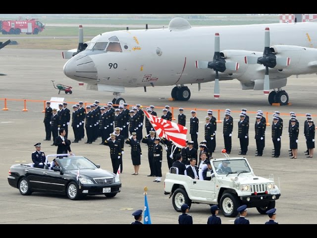 式典】平成26年度航空観閲式 ～海上自衛隊～ - YouTube