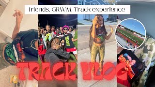 1ST TRACK MEET | School day mini vlog | Highlights, friends, and grwm
