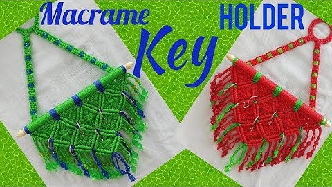 Macrame Key Holder