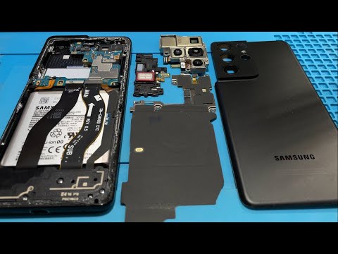 Видео: Samsung S21 Ultra 5G G998B не включается не заряжается.