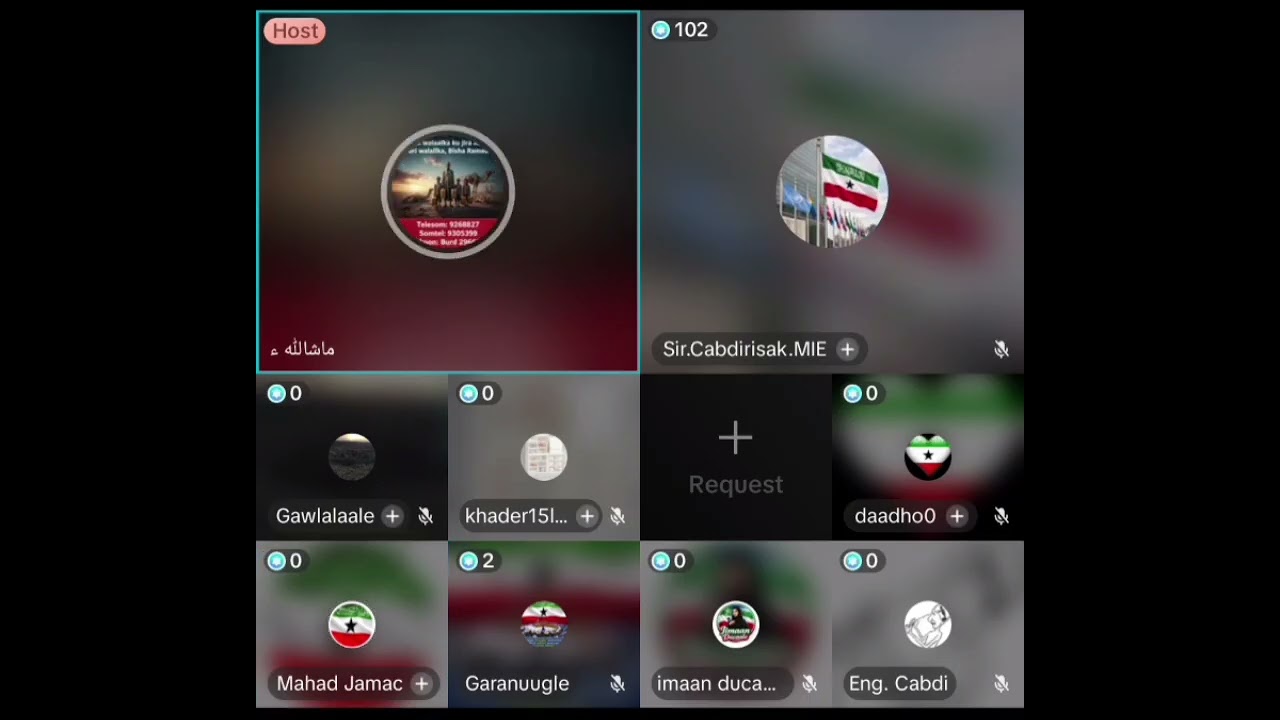 GARXAJIS WA IDINKU CEEB INAD HUB IYO RASHIN CADOWGA KA IBISAN JADKI AAD BUHOODLEH KASO DAJISAN CIRO 