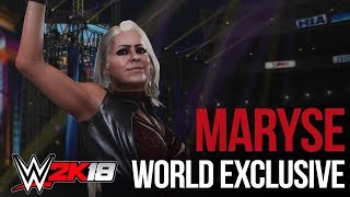Wwe 2K18 World Exclusive Maryse Entrance