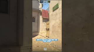 [CS2] Mirage Flash Mid from Short