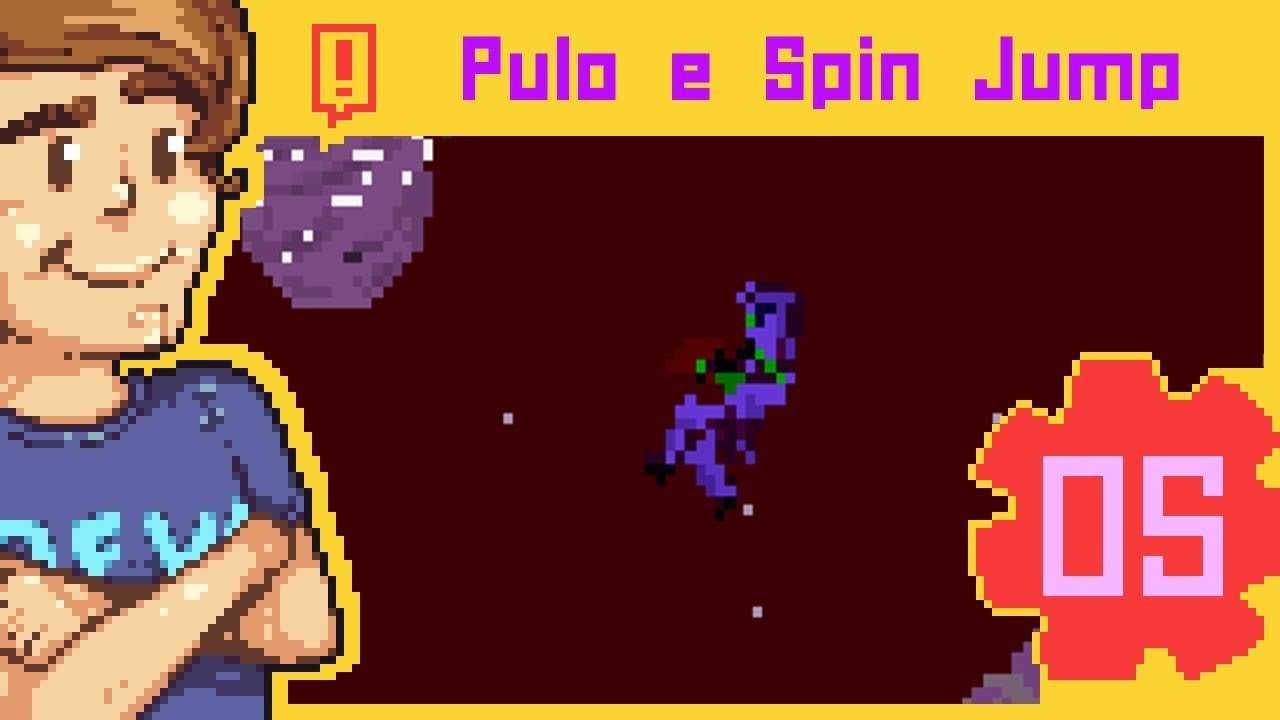 PULO GIRATÓRIO IGUAL O DA SAMUS - Curso Metroidvania Aula 5 [CONSTRUCT 2/CONSTRUCT 3]