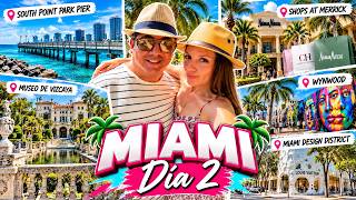 MIAMI DÍA 2 🇺🇸: South Pointe, Museo Vizcaya, Coral Gables, Wynwood Walls y Miami Design District