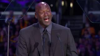 Michael Jordan speech at Kobe's ceremonial