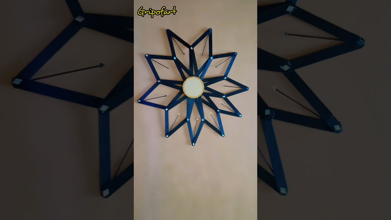 Wall Decor Craft/ Popsicle Craft ✨/ 