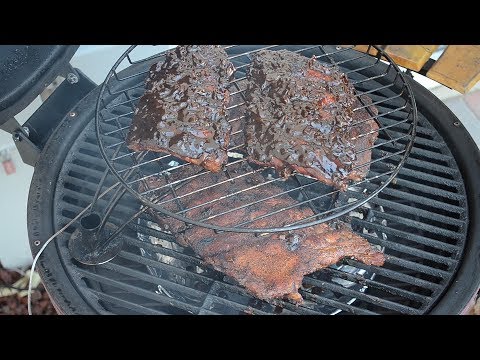 Bourbon-Maple Glazed Ribs