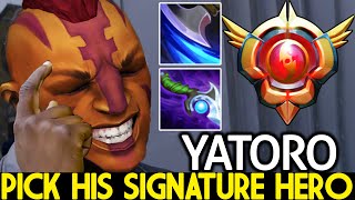 YATORO [Anti Mage] Pick His Signature Hero with Diffusal Build Dota 2