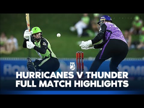 Sydney Thunder Women v Hobart Hurricanes Women | Full Match Highlights I 27/11/24