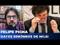 Felipe pigna y los datos errneos de milei