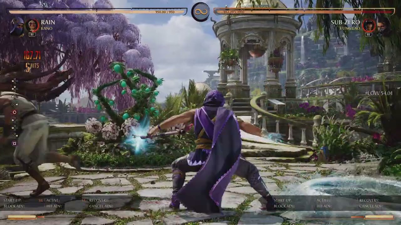 MK1 Rain Kano HTB Setup PostPatch Corner