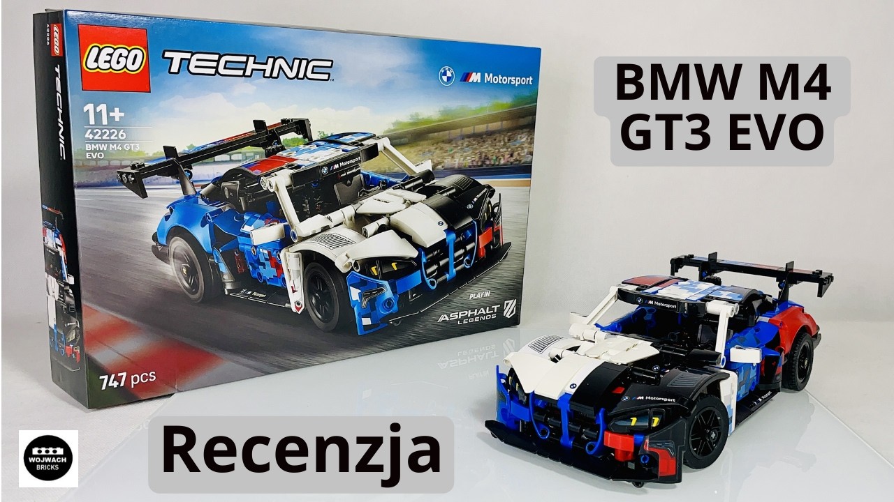 Lego Technic 42226 BMW M4 GT3 EVO / Recenzja