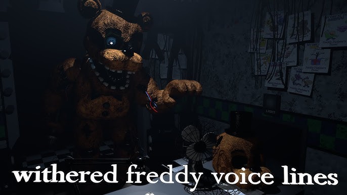 FNAF SFM] Withered Freddy Voice by HarveyB 