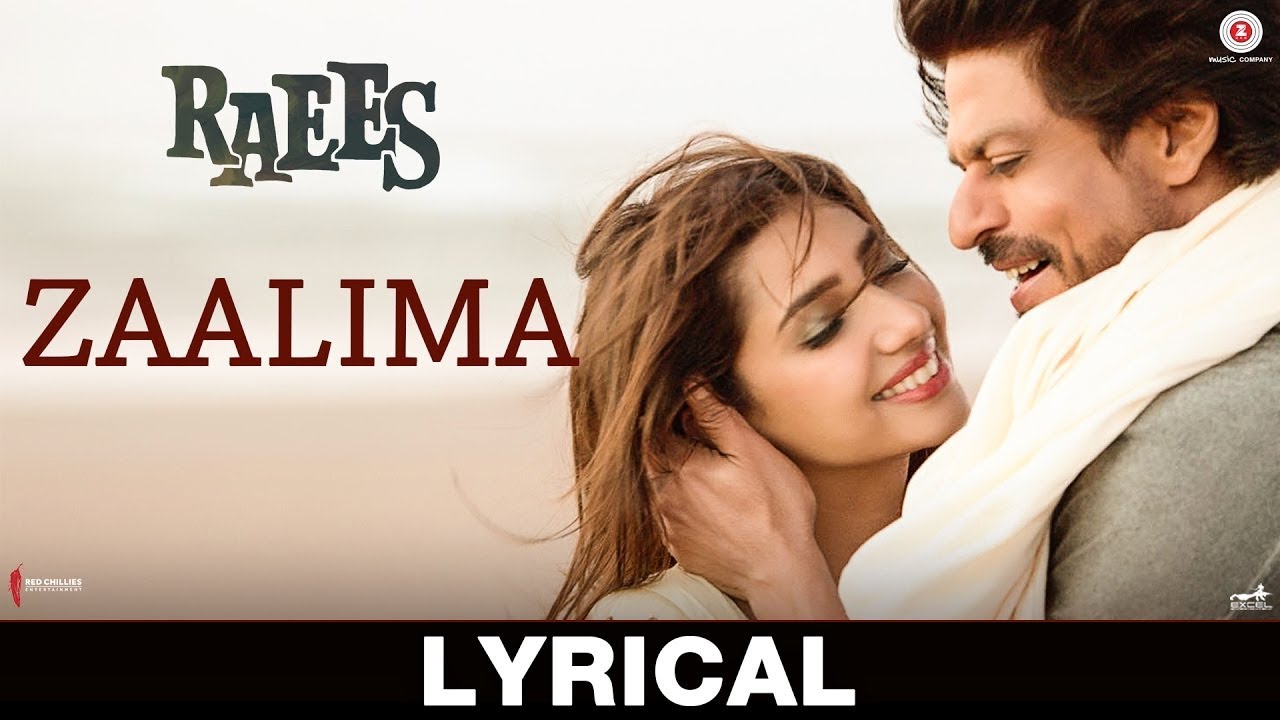 Zaalima | Raees | Shah Rukh Khan, Mahira Khan | Arijit Singh, Harshdeep Kaur | JAM8 | Lyrical