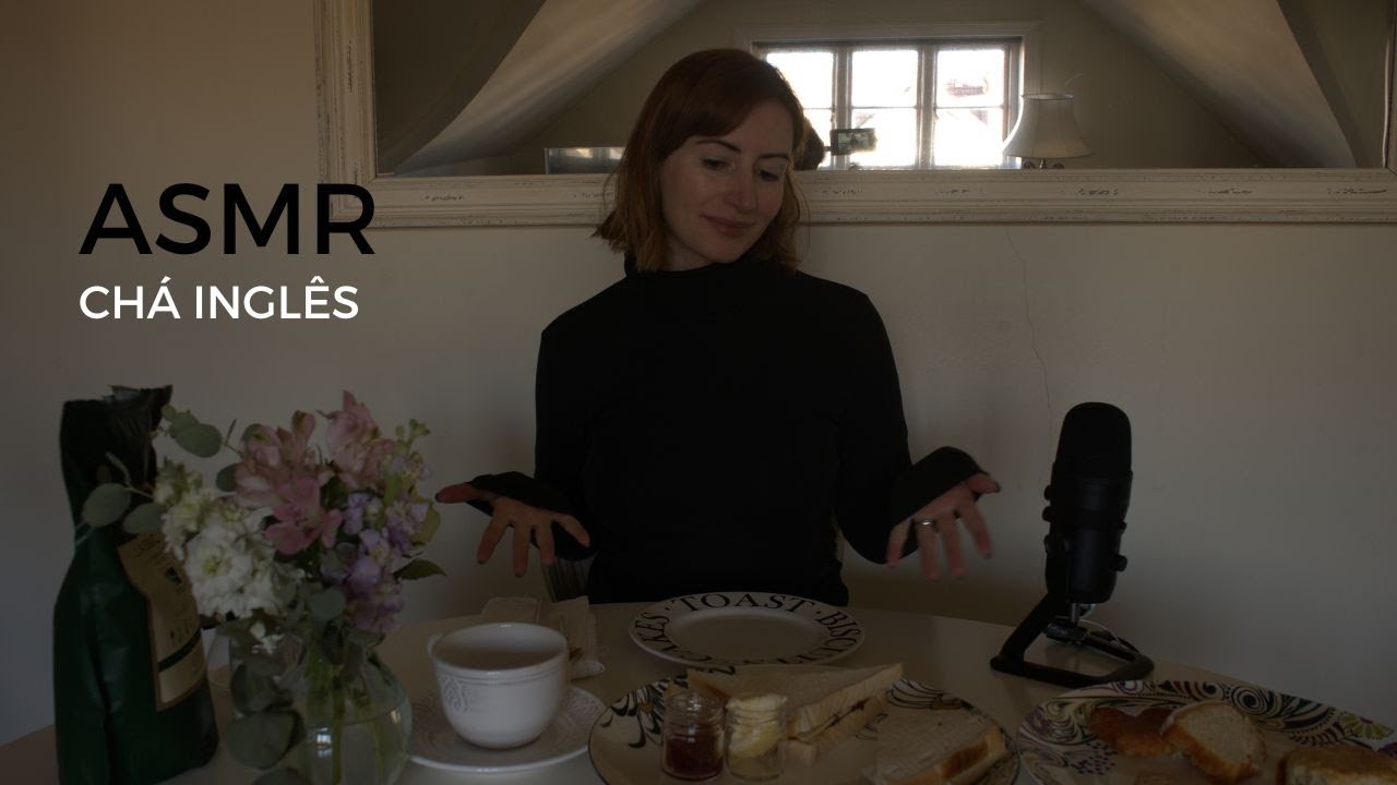 ASMR - English Afternoon Tea - A experiência do chá da tarde inglês | SOLANGE PRATA