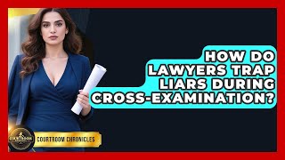 How Do Lawyers Trap Liars During Cross-examination? - Courtroom Chronicles