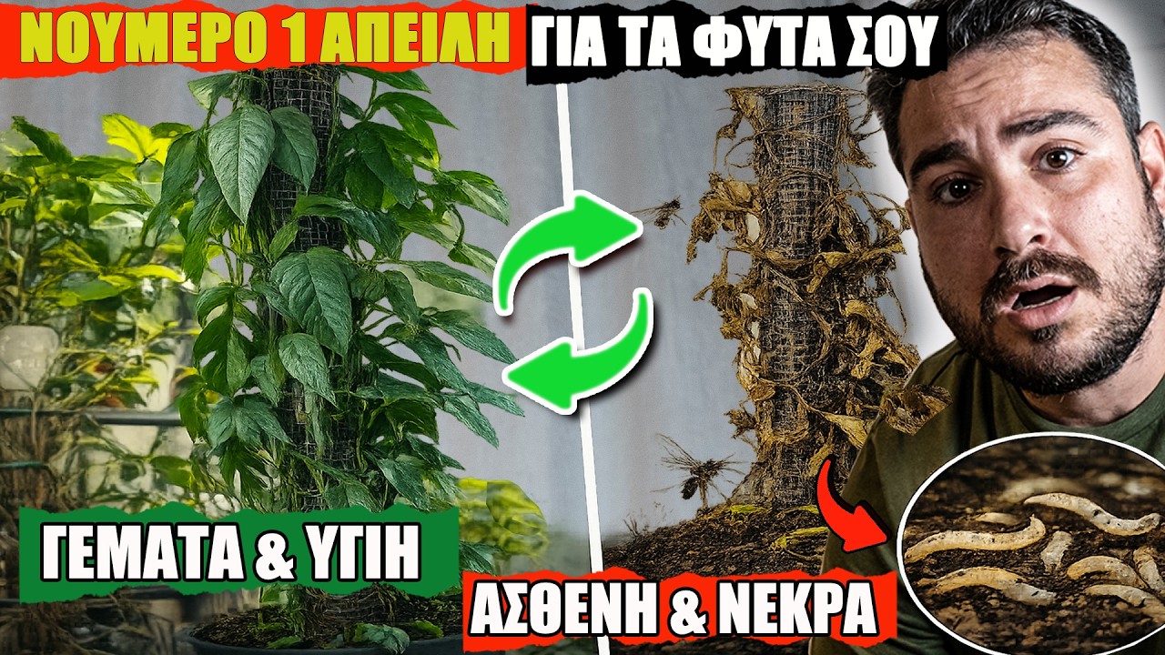 Τα μυγάκια χώματος κατέστρεψαν τον πόθο μου... Δες τι έκανα